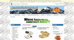 Desktop Screenshot of pantofledomowe.pl