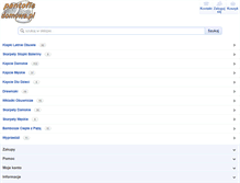 Tablet Screenshot of pantofledomowe.pl